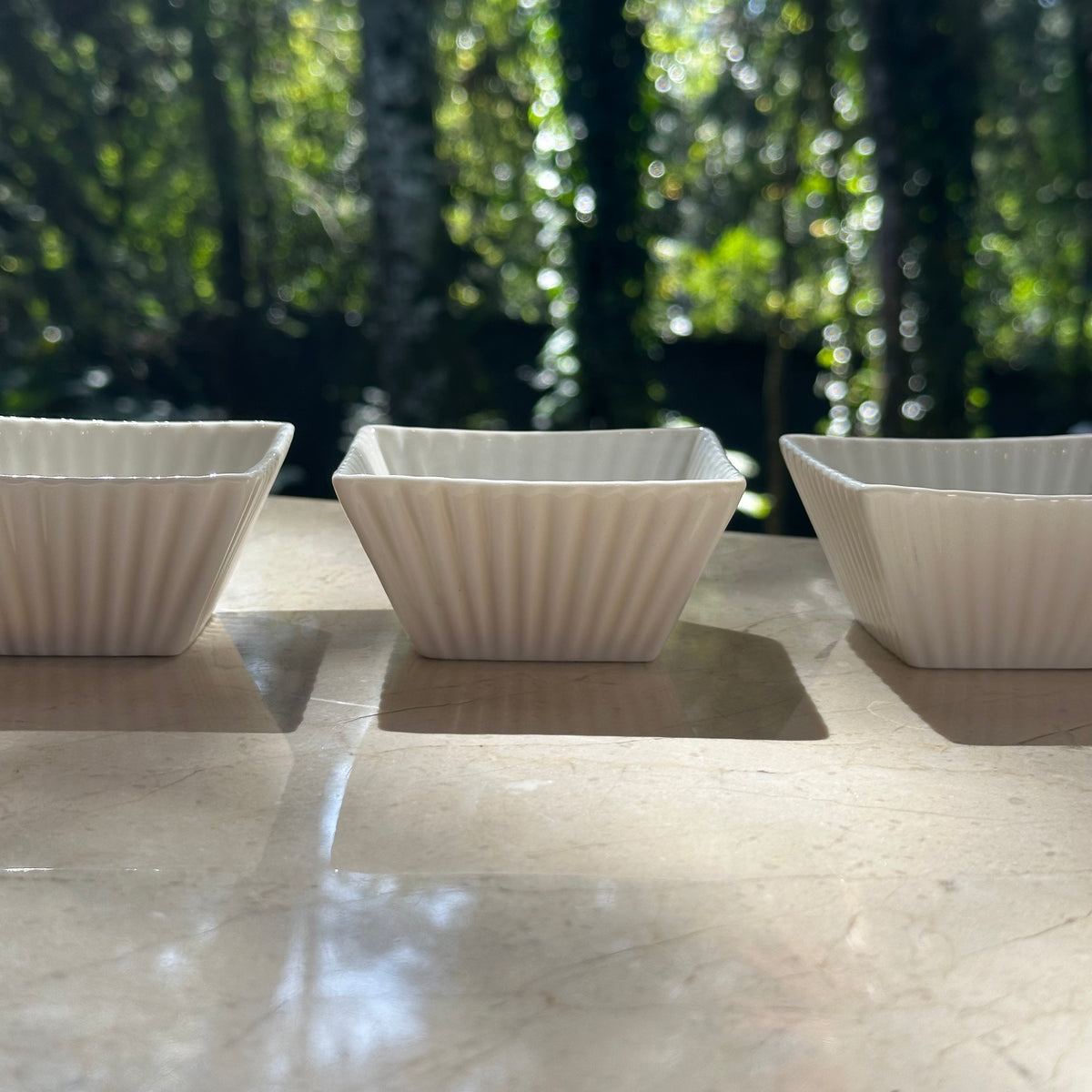Conjunto Petisqueira Porcelana - 3pcs