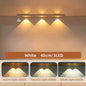 Led ultra fino sob luzes do armário sensor de movimento luz noturna sem fio 3 co