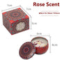 Kit de Velas Perfumadas Vintage em Cera de Soja - Aromas Florais