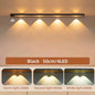 Led ultra fino sob luzes do armário sensor de movimento luz noturna sem fio 3 co