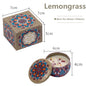 Kit de Velas Perfumadas Vintage em Cera de Soja - Aromas Florais