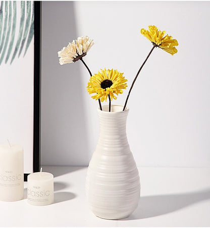 Vaso Decorativo Nórdico de Plástico