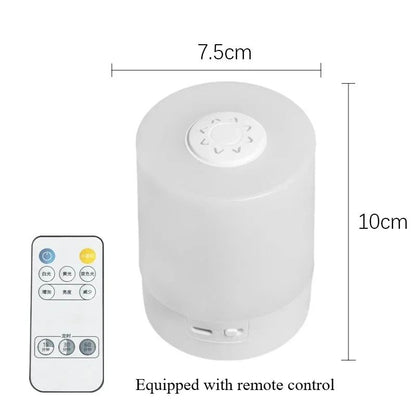 Luminária de Mesa LED Dimerizável para Cabeceira, Abajur Decorativo com Controle de Toque