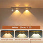 Led ultra fino sob luzes do armário sensor de movimento luz noturna sem fio 3 co