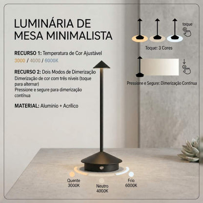 Luminária de Mesa